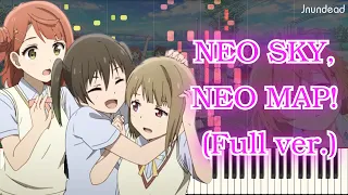 [Love Live! Nijigasaki High School Idol Club ED] NEO SKY, NEO MAP! (Full ver.) Piano Arrangement