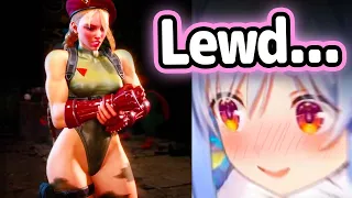 Pekora Sees Cammy's Legs in SF6 And Is DOWN BAD...【Hololive】