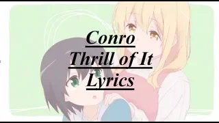 Conro - Thrill of It [AMV] Lyrics Video