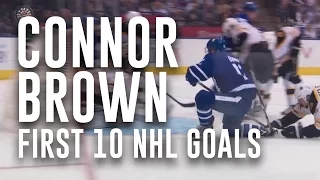 Connor Brown First 10 NHL Goals