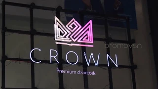 3D фотозона для компании Crown