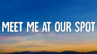 Christian French - meet me at our spot (Lyrics)