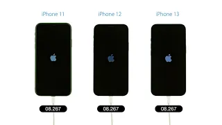 Boot Speed Test: iPhone 13 vs iPhone 12 vs iPhone 11