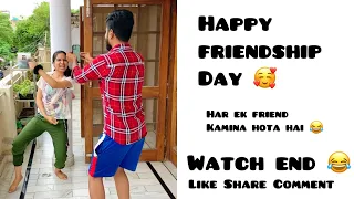 Happy Friendship Day 🥰 ~ Har Ek Friend kamina hota hai ~ Whatsapp Status ~ Dushyant Kukreja #shorts