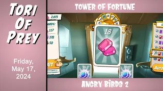 Angry Birds 2 Tower of Fortune!  Up to Floor 25!