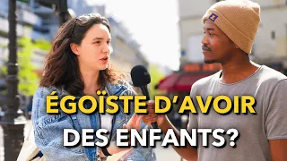 Pourquoi les Français ne font plus d'enfants?