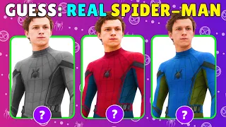 GUESS THE REAL SUPERHERO 😱✅  | HOW GOOD DO YOU KNOW ? 🤔🤌