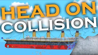 Titanic's VS Iceberg! | Floating Sandbox