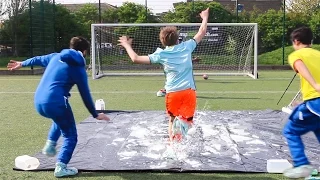 SLIP 'N' SLIDE FOOTBALL CHALLENGE