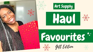 Art Haul Favourites | Christmas Gift Ideas for Artists