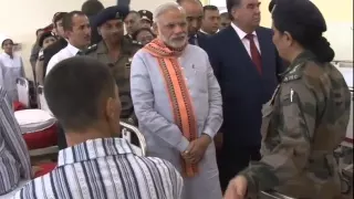 PM Modi visits India-Tajikistan Friendship Hospital