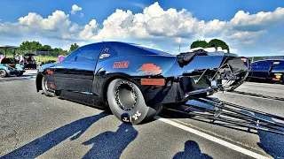 Street Outlaws - Kye Kelley vs Justin Swanstrom & Jeff Lutz vs Bruder Bro's at No Prep Kings VMP!