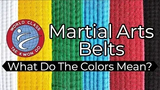 The Meaning of the TKD Belt Colors