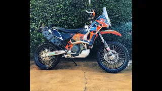 Back to basics out on the 2012 KTM690