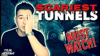 Scariest Things Caught On Camera In Tunnels!!! - **HE JUST VANISHED**