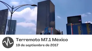 Compilación Terremoto M7.1 Puebla, México - 19 de septiembre de 2017 - 5 años del evento