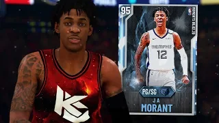 DIAMOND JA MORANT GAMEPLAY!! INSANE POSTER DUNKS! (NBA 2K20 MYTEAM)