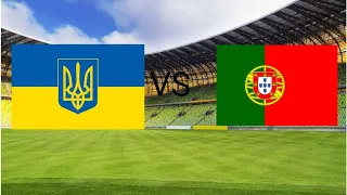 Сборная Украина против Португали Слава Украини