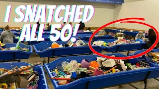 I Needed Help There Were SO MANY at The Goodwill Bins!!