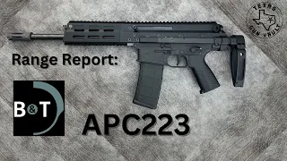 Range Report: B&T APC223 Pistol