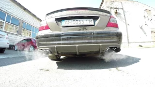 Mercedes E55 AMG stage 2 - exhaust sound