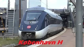 Tog på København H - Züge am Kopenhagen HBF