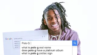 Polo G Answers the Web's Most Searched Questions | WIRED