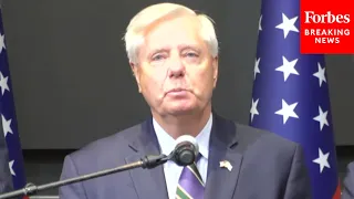 Lindsey Graham Leads Bipartisan Group Of Senators To Tel Aviv, Israel, Before Gaza Ground Invasion