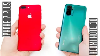 Что выбрать? БУ iPhone 7 Plus или Xiaomi Redmi Note 10?