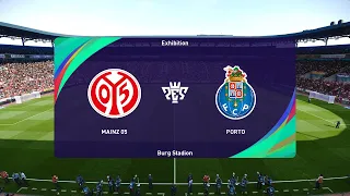 1. FSV Mainz 05 U19 vs FC Porto U19 (13/03/2024) Quarter-final UEFA Youth League PES 2021