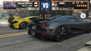 CSR Racing 2: Shax's Agera R Vs. McLaren P1 GTR