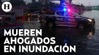 Tragedia en Chimalhuacán, inundaciones arrebatan la vida a una niña y dos adultos