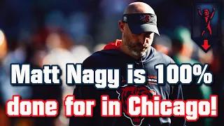 Matt Nagy's days as Chicago Bears HC are numbered following embarrassing loss to the Ravens (2021)