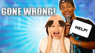 EXTREME HAIRDRESSING! ON SUBSCRIBER *I have no experience*