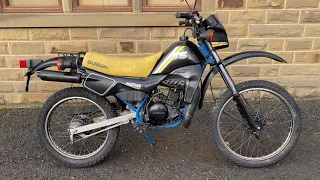 1986 Suzuki TS50 ref 8237