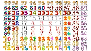 Numbers 1-1000 in  Chinese ‖ Numbers for kids ‖学中文‖ 学习数字1-1000