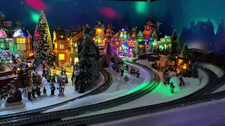 Christmas Village + Polar Express Train