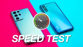 Samsung Galaxy S21 Ultra VS Huawei P30 Pro SPEED TEST (Exynos 2100 vs Kirin 980) 🔥