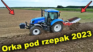 Orka pod rzepak 2023 | Orzemy na razówkę | Idealne warunki | Kamil nagrał kolejnego Vloga | 4K