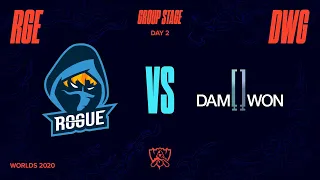 RGE vs DWG | Worlds Group Stage Day 2 | Rogue vs DAMWON Gaming (2020)