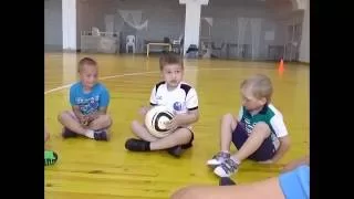 Открытие детской футбольной школы "Юниор"