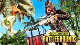 PUBG: БАТЯ  В ДЖУНГЛЯХ  VS МАСКХАЛАТ И AWP❌PLAYERUNKNOWN'S BATTLEGROUNDS