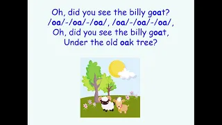 Jolly Phonics /oa/ - Sound, Song, Vocabulary and Blending