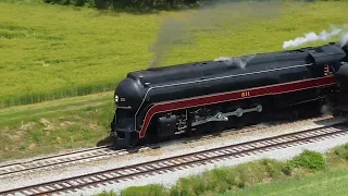 Norfolk and Western 611 Meets 475 at Groffs Grove - Strasburg Farewell Tour