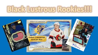 Newer Format and Better Looking Cards! 2022-23 Upper Deck SPX Hockey