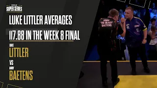 16-Year-Old Luke Littler Averages 117.88 In The Week 8 Final | Week 8 Final In Full