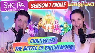 PRIDAL WAVE SAVES THE DAY! | Shera Season 1 FINALE Reaction | Chapter 13, "The Battle of Brightmoon"