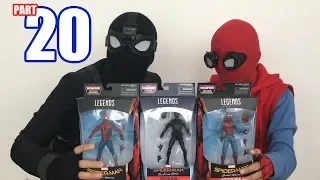 Spiderman Bros Unboxing Spiderman Far From Home Marvel legends toys