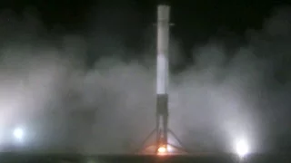 SpaceX Falcon 9 first stage landing December 2015