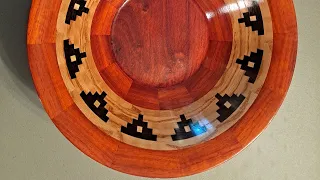 Another How I Made this Segmented Bowl Video!!! Paduk, Oak, Wenge...